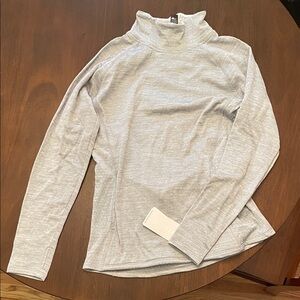 RBX Active Thermal Fleece - Gray Long Sleeve Turtleneck